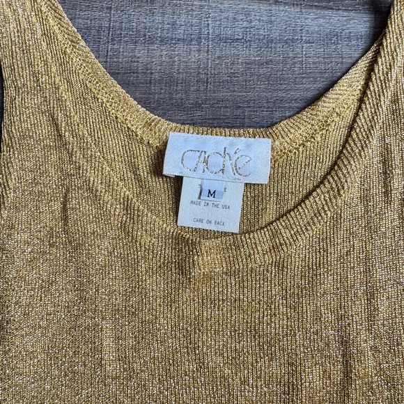 Cache Gold Tank Top - Picture 3 of 7